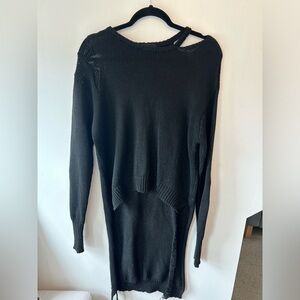 Kmrii Distressed Oversized Sweater